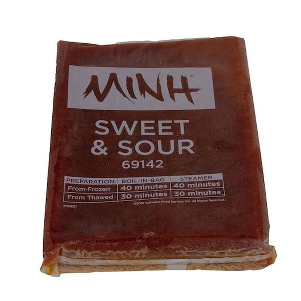 Minh Less Sodium Sweet and Sour Sauce, 6 Pound -- 5 per case.