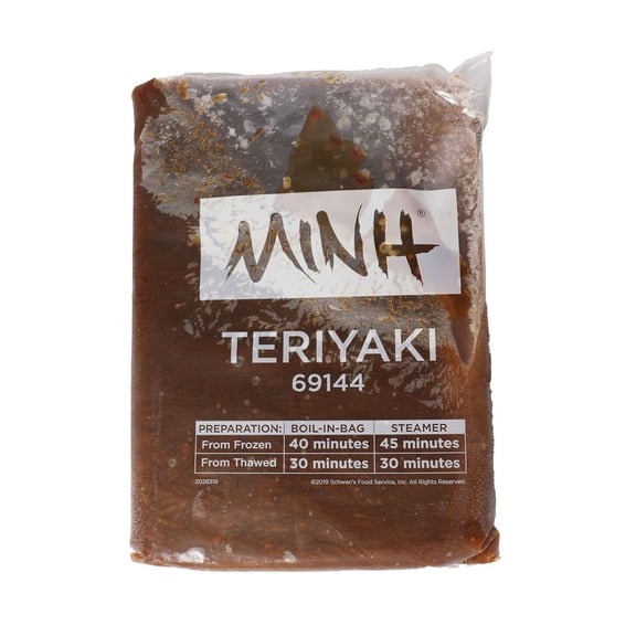 Minh Less Sodium Teriyaki Sauce, 6 Pound -- 5 per case.