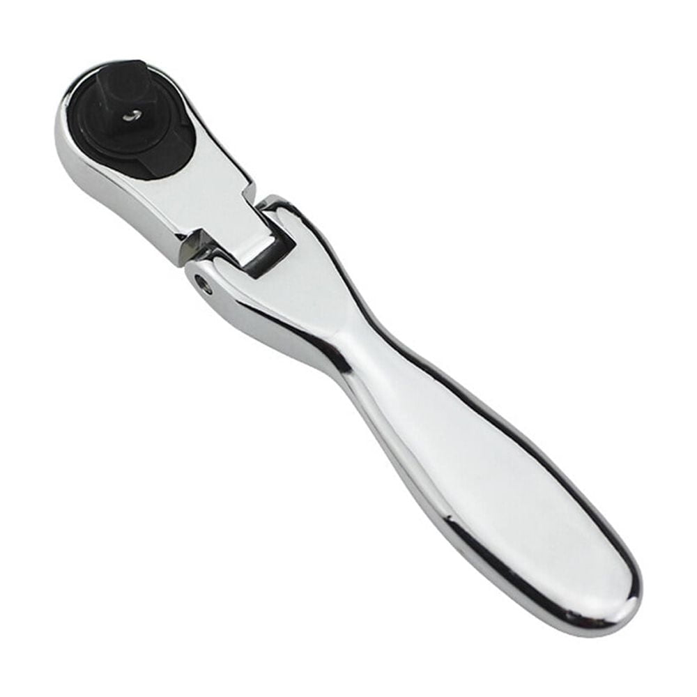 Mini 1/4 Inch Ratchet Wrench, 72-Tooth Reversible Chrome Vanadium Steel ...