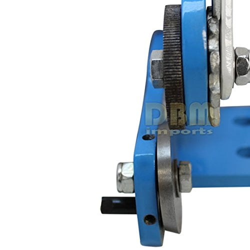 Mini 1.5mm THROATLESS ROTARY SHEAR PLATE CUTTER Sheet Metal Cutter Cutting Roll