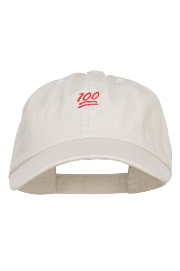 Mini 100 Percent Embroidered Low Cap - Putty OSFM