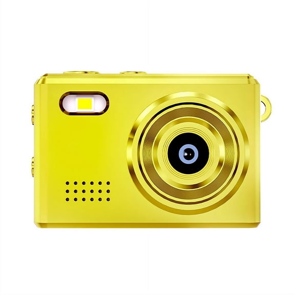 Mini 1080P HD Portable Digital Camera, Retro CCD Style for Students & Daily Use