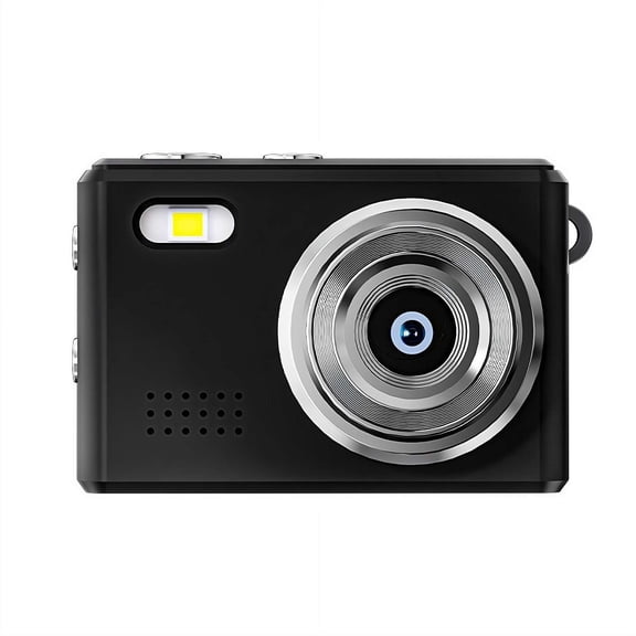 Mini 1080P HD Portable Digital Camera, Retro CCD Style for Students & Daily Use