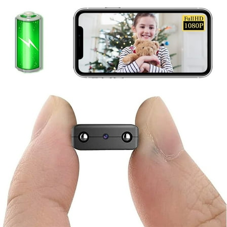 Mini 1080P Security Camera Indoor and Outdoor Security Wireless Monitoring,WIFI Wireless Mini Camera Small USB Charger Camera for Home Security