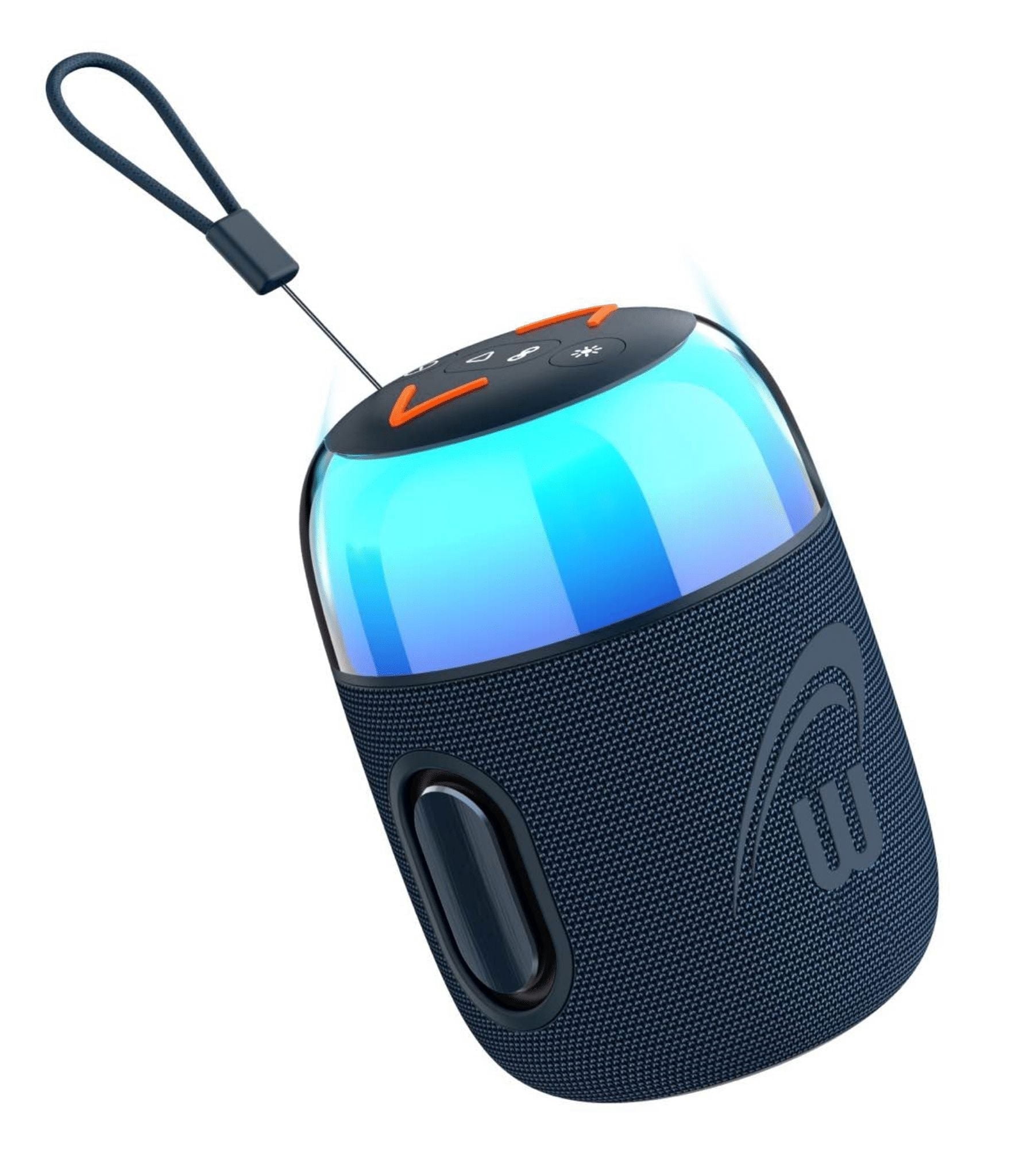 Mini 10W Portable Bluetooth Party Speaker with RGB Lights, Waterproof ...