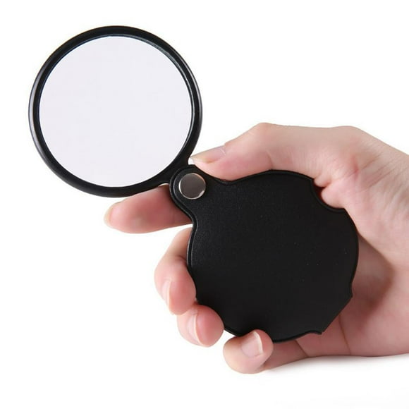 Mini 10X Folding Pocket Jewelry Magnifier Magnifying Eye O5 Glass Loupes B8F8