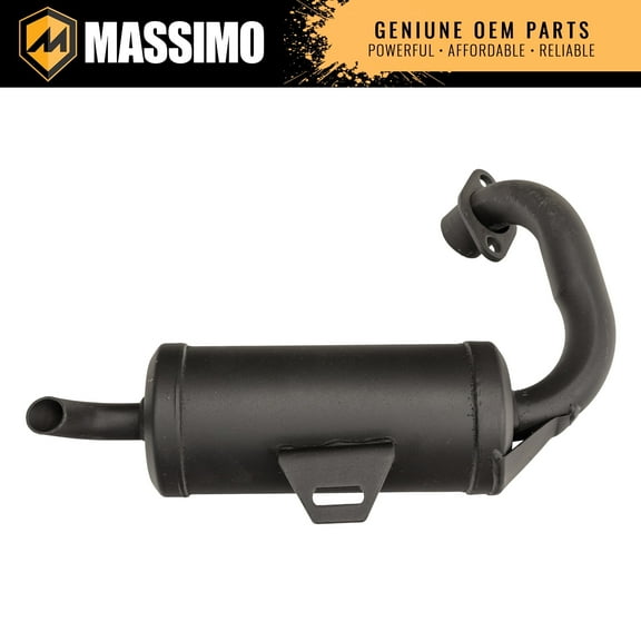 Massimo Mini 125 Go Kart Exhaust Pipe Replacement Exhaust for 2024+ Models