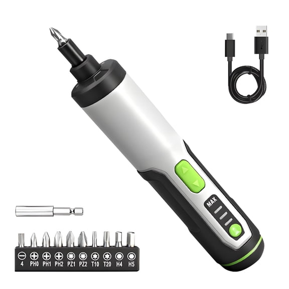 Mini 185mm Plastic Electric Screwdriver 300 Speed Perfect For Computer Fixing Small occupation