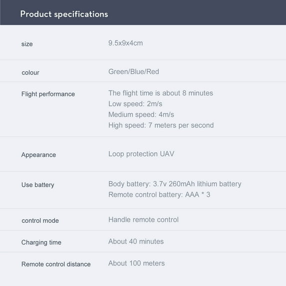 Mini 2.4g Remote Control Drone 4-channel 6-axis Quadcopter Remote Control Aircraft Toy For Boys Gifts