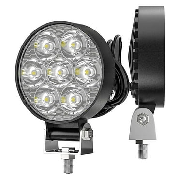 Mini 2.5 Square Mini Led Square Work Light Pole 7LED Cross Country Marine Spotlight 4X4 Jeep JK 4Wd Truck 9V~30V