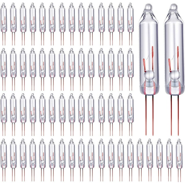 Mini 2.5 Volt Replacement Light Bulbs for Christmas Trees 200Piece Decorative Light Supplies