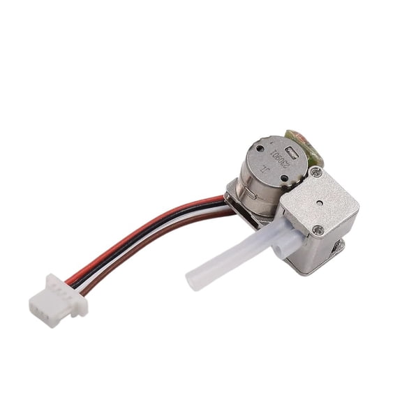 Mini 2-phase 4-wire Gear Stepper Motor Metering Peristaltic Pump Flow Control Water Liquid Pump 22 Ohms for Medical Experiment ,Adjustable Flow Rate