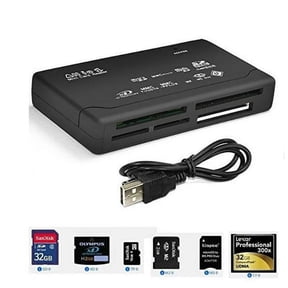 Mini 26-IN-1 USB 2.0 High Speed Memory Card Reader For CF xD SD MS SDHC by ELECTRONICS