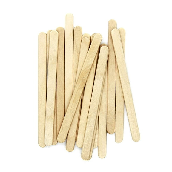 Mini 3.5" Craft 3.5" Mini Craft/Spa/Ice Cream Sticks - Natural Birch Wood - Pack of 500