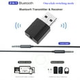 thumbnail image 1 of Mini 3.5mm Aux Stereo Wireless Bluetooth 5.0 Adapter Car Music Receiver Transmitter for Tv, 1 of 8