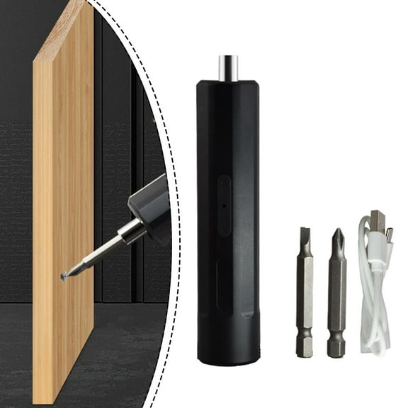 Mini 3.6V Electric Screwdriver Set Lightweight With 2 Screwdriver Bits For Diy