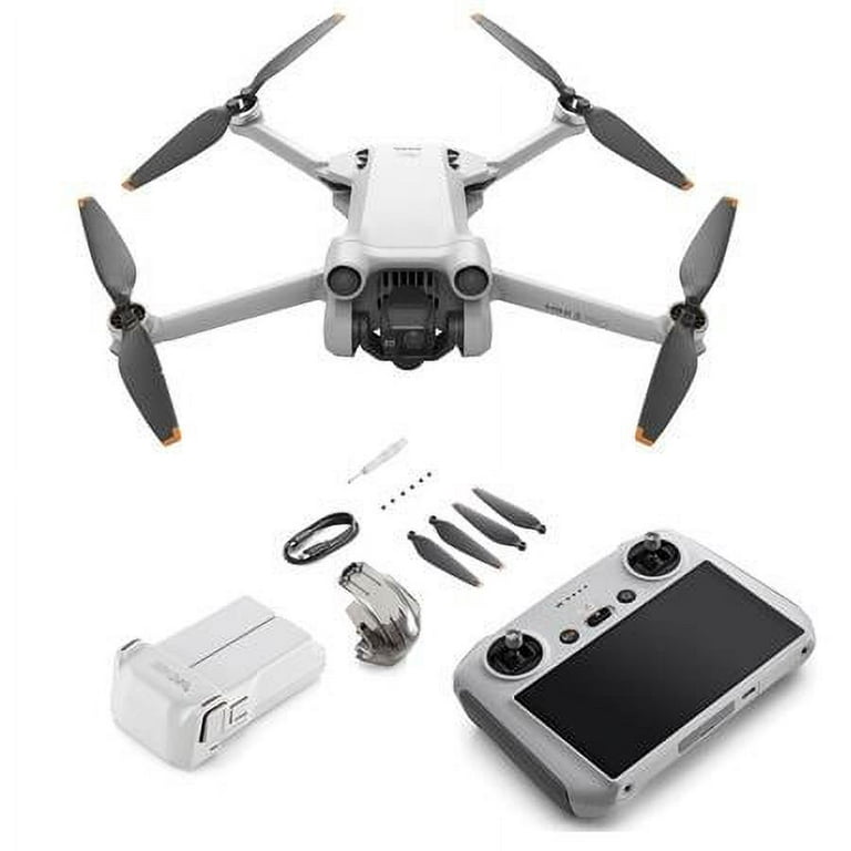 Mini 3 Pro Drone with RC Remote Controller with 2453mAh Intelligent Flight  Battery (34-Min Max Flying Time) 