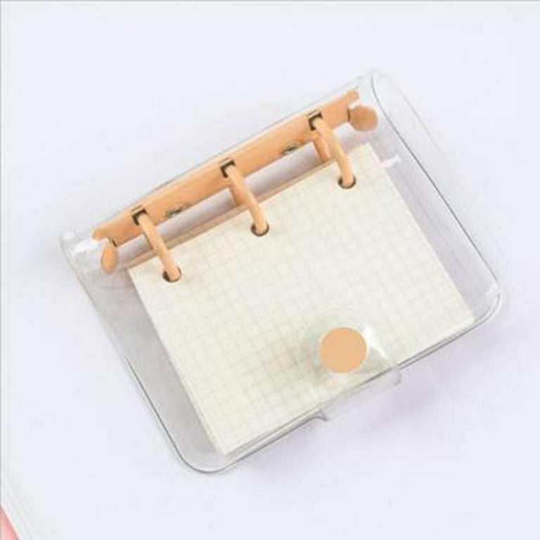 Mini 3 Ring Binder Journal Notebook Hand Book Kawaii Scrapbooking 