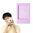thumbnail image 1 of Mini 3" Tabletop Photo Frame,Standing Polaroid Picture Frame for Desktop Ornament Photocard Display,Home Decor Tabletop Frame,Sky Blue Desktop Photo Display Stand,G,3.62x2.4x0.27", 1 of 9