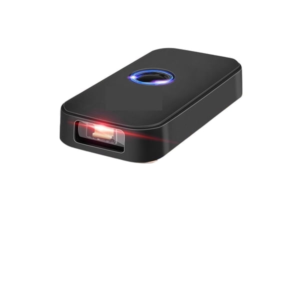 Mini 3-in-1 Bluetooth USB Wired&Wireless 1D Barcode Scanner Portable Bar Code Reader ,Easy to Operate