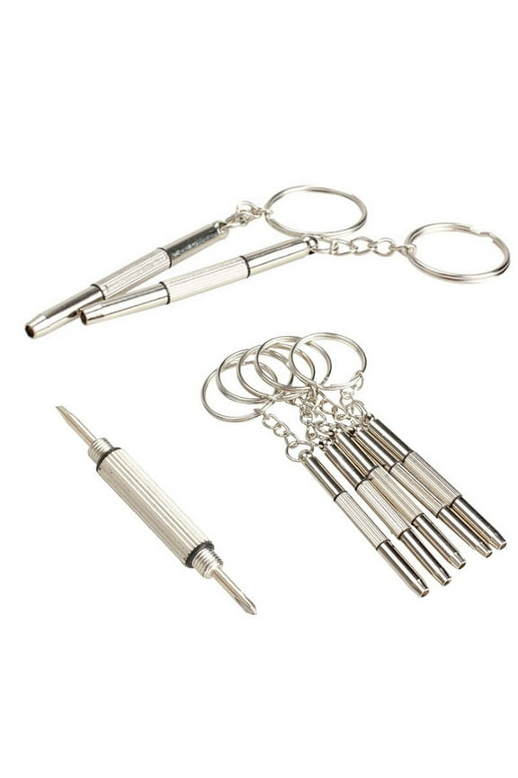 Mini 3-in-1 Screwdriver Keychain Metal Tiny Tool Set SALE Repair K0P Best F2I4
