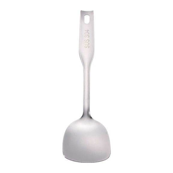 Mini 304 Stainless Steel Cooking Set - Ladle Slotted Spoon Turner for Small Kitchen - Compact Kitchen Utensil Set for Students Camping Picnic - Rust Resistant Ergonomic Handle Kitchen Tools