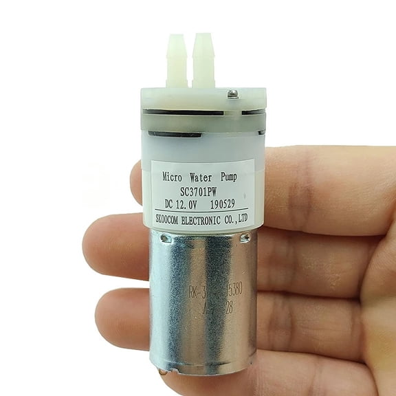 Mini 370 Water Pump DC 6V 9V 12V 27mm Diaphragm Self-priming Suction Water Pump DIY Dispenser Tea Table