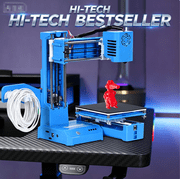 Mini 3D Printer Fully Assembled with Automatic Leveling, 100x100x100mm Build Size Printing Machine for Beginners, Kids, Students