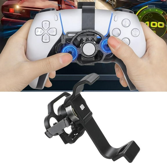 Mini 3D Printing Steering Wheel for PS5 for PS5 Pro/slim Game Controller Auxiliary Replacement Accessories