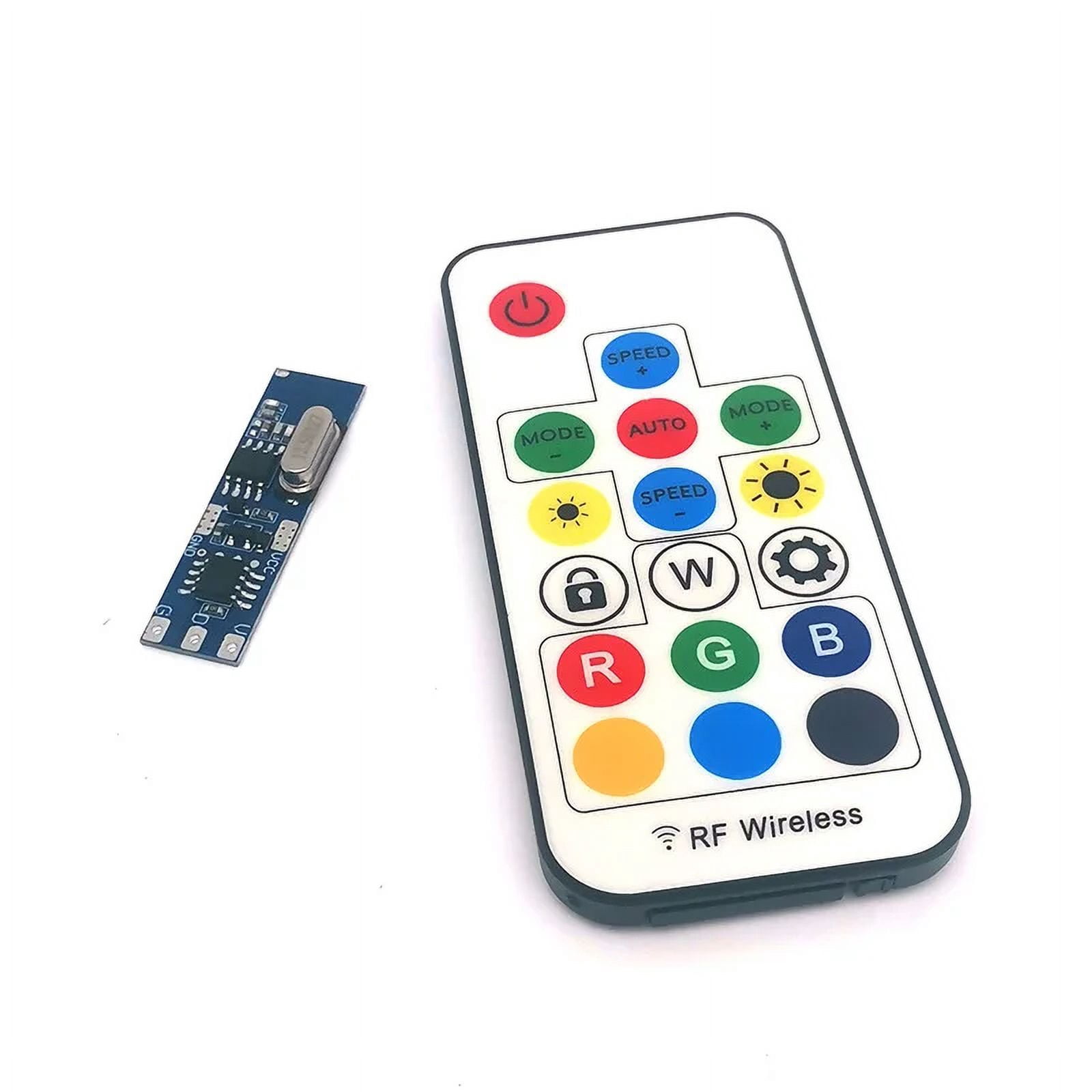 Mini 3key RF 14key 17key 21key Led Pixel Strip DC5-24V Light Controller ...