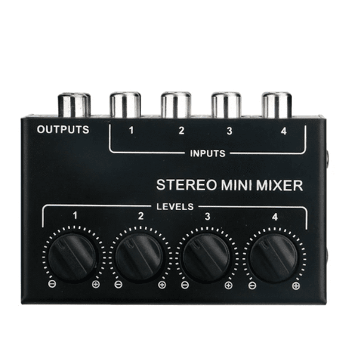 Mini 4 Channel Passive Mixer Compact Musical Instrument CD Player ...