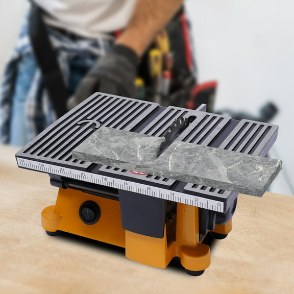 Mini 4" Electric Table Saw Bench Saw DIY Wood Stone Glass Working Cutting Tool for industry, furniture industry