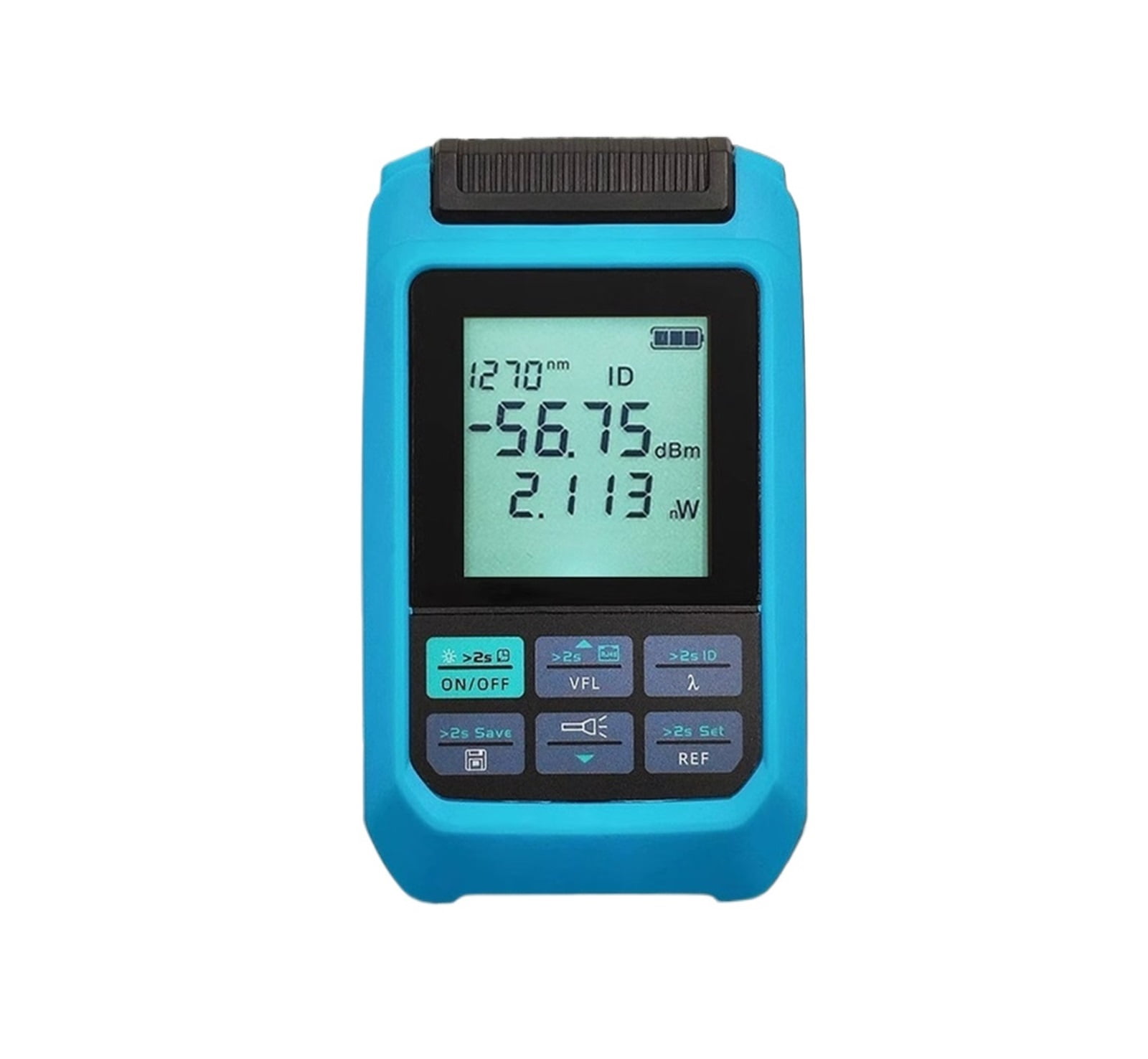 Mini 4 In 1 Multifunction Fiber Optical Power Meter 10MV -50~+30dBm ...