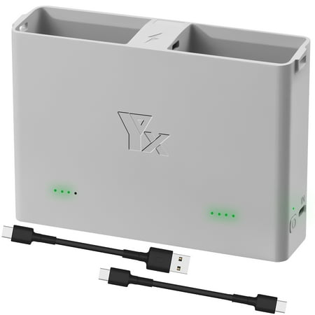 Mini 4 Pro Battery Charger for DJI Mini 4 Pro/Mini 3 Pro Accessories,DJI Mini 4 Pro/Mini 3 Series Two-Way Charger, Dual Batteries Rapid Charging