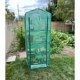 thumbnail image 1 of Mini 4-Tier Greenhouse for Indoor or Outdoor Gardens―65”x27.5”x19.5”―Sturdy Portable Gardening Shelves with Reinforced Polyethylene Cover―Roll-up Zipper Door―Small Green House for Plants and Flowers, 1 of 7