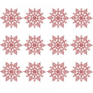  FOIMAS 1600pcs Christmas Snowflake Confetti,Iridescent