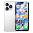 thumbnail image 1 of Mini 4G Smartphone Unlocked with 4.3 Inch Full Screen, Android Smart Phone Dual SIM Dual Camera 2750mAh Facial Recognition Bluetooth WiFi Student Pocket Cellphone (White), 1 of 16