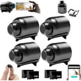 thumbnail image 1 of Mini 4g Wireless WiFi Camera 1080p HD 01, Mini WiFi Camera Wireless, Motion Detection, Two-Way Audio, HD Night Vision, 160° Wide Angle Rechargeable, Real-Time Recording (Standard+Card*4), 1 of 8