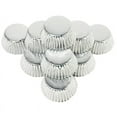 thumbnail image 1 of Mini 500pcs Silver Foil Cupcake Liners for Baking Baking Cups Thick & Sturdy, Oil Resistance, Muffin Liners Paper A, 1 of 5