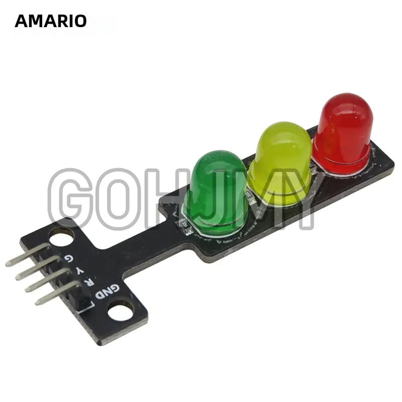 Mini 5V LED Traffic Light Display Module for Arduino Red Yellow Green ...