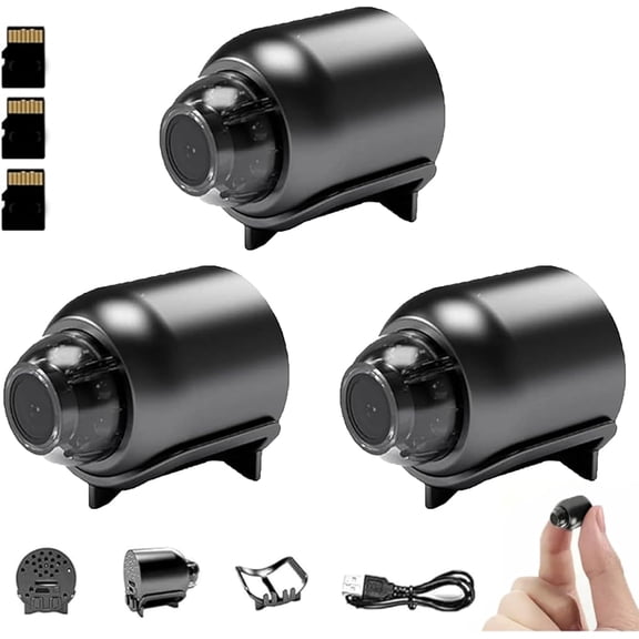 Mini 5g Wireless WiFi Camera HD, Micro Camera Comes with 32g Memory Card, Smart Remote Minis Surveillance Cameras, Night Vision Cameras for Home, Warehouse, Store, Shop