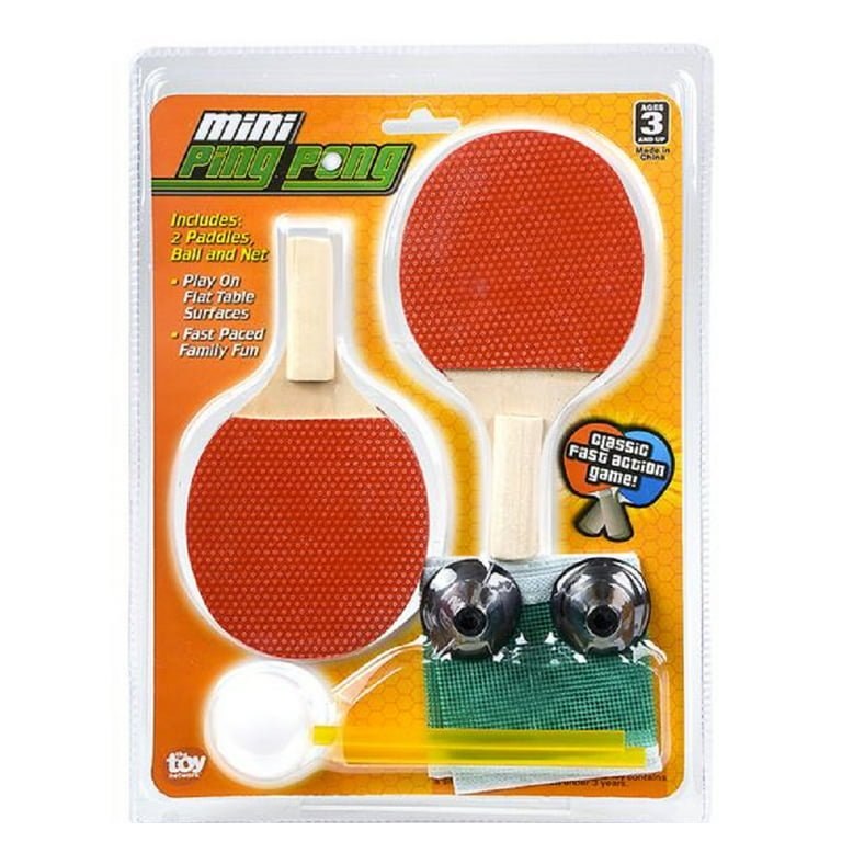 Mini 6.25 Ping Pong Set Table Top Tennis Game Rhode Island Novelty