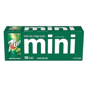 Mini 7up Sodas - 10 pack