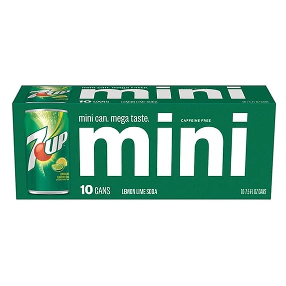 Mini 7up Sodas - 10 pack