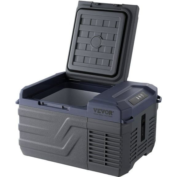 Mini 9L Car Refrigerator with Compressor - Single Zone Cooling for Road Trips & Home (Lightweight)