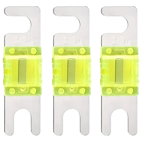 Automotive Authority, 20A, 32V AFS Electrical Fuse 3 Piece