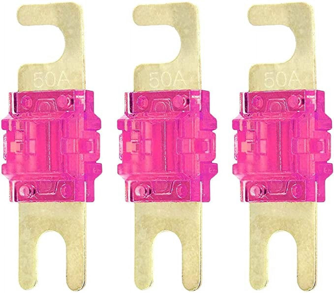6 Pcs 100A Transparent Case ANL Fuse Holder And 6 Pieces Of 100A 32V DC ANL Fuse Suitable For Audio And Video Systems I4450092027 - View #2