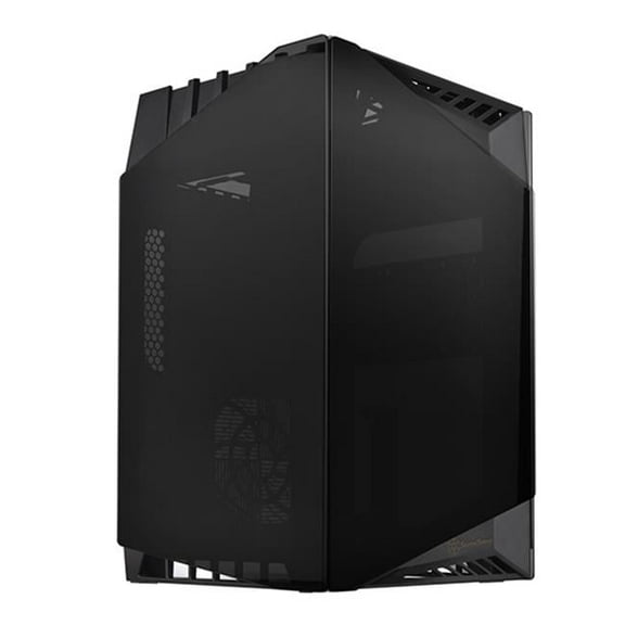 Mini ATx Mini-Tower Tempered Glass Case, Black