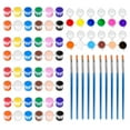 thumbnail image 1 of Mini Acrylic Paint Set for Kids,5 Pack 12 Colors Washable Kids Paint kit,Perfect for Home Birthday Classroom Party Favors,Painting Canvas,Paper,Wood,Rock & Fabric, 1 of 7