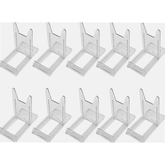 Mini Acrylic Plate Stands, Detachable Clear Plastic Display Holders, Adjustable Picture Plate Easels Stands for Display Plate,Photo,Office Supplies Festival Party Decoration Transparent